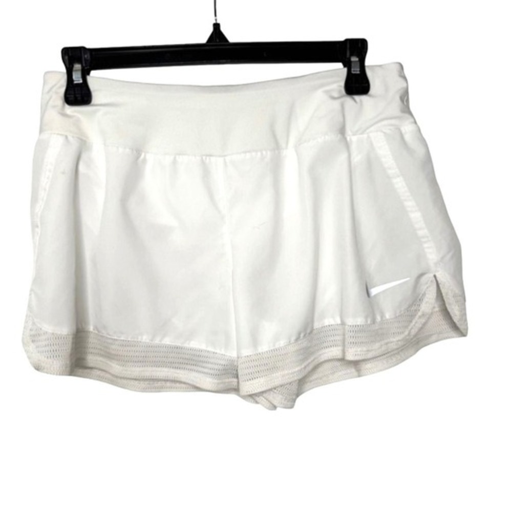 Nike Dry-fit Women's Athletic Shorts White‎ Women's Medium